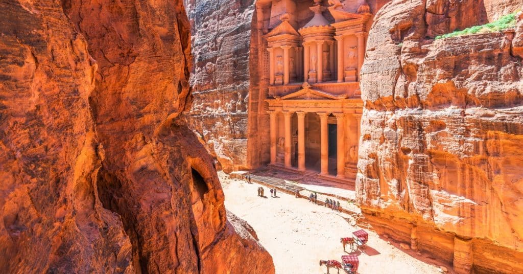El comercio en la antigua Petra