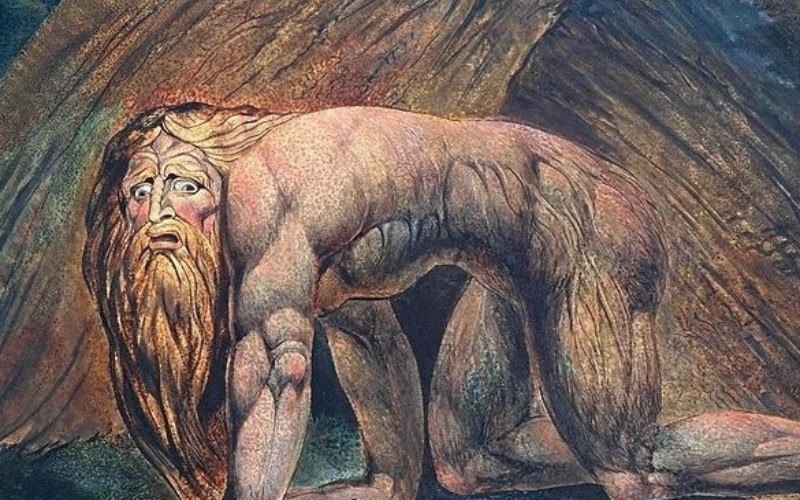 Nabucodonosor, obra de William Blake