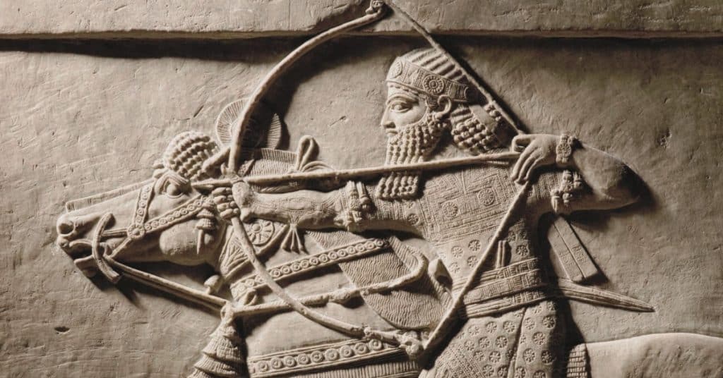 Assurbanipal, fundador de la biblioteca de Nínive