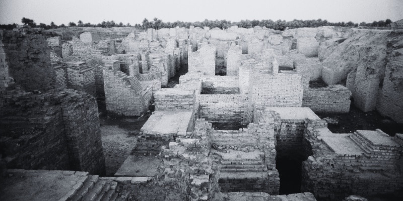 cómo eran las casas en la antigua Babilonia