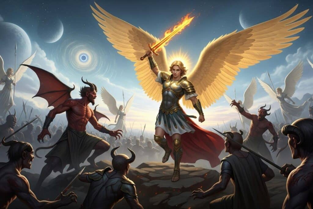 Arcángel Miguel: El Soldado de Dios en la Guerra Cósmica