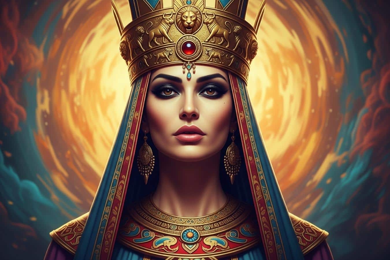 Ishtar/Inanna: Diosa del amor, guerra y fertilidad.